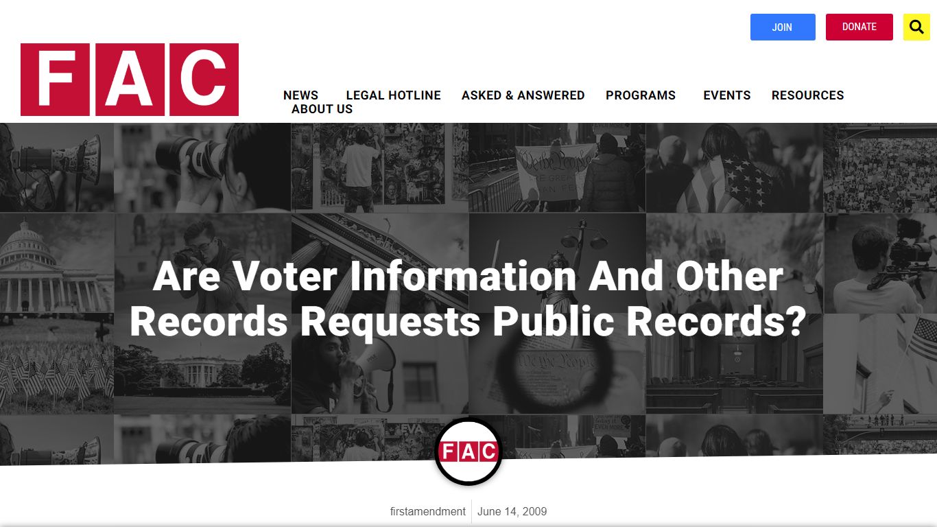 Are Voter Information and Other Records Requests Public Records?